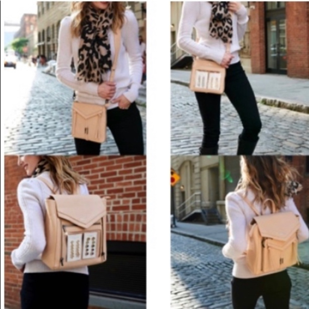 Piper Noble Backpack with Display area & Crossbody